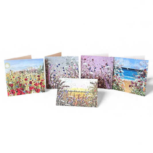 Greetings card bundle of 10