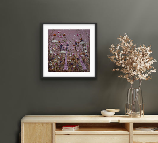 'Pretty in Pink' print